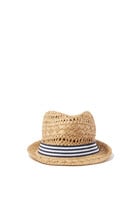 Kids Beach Stripe Fedora Hat